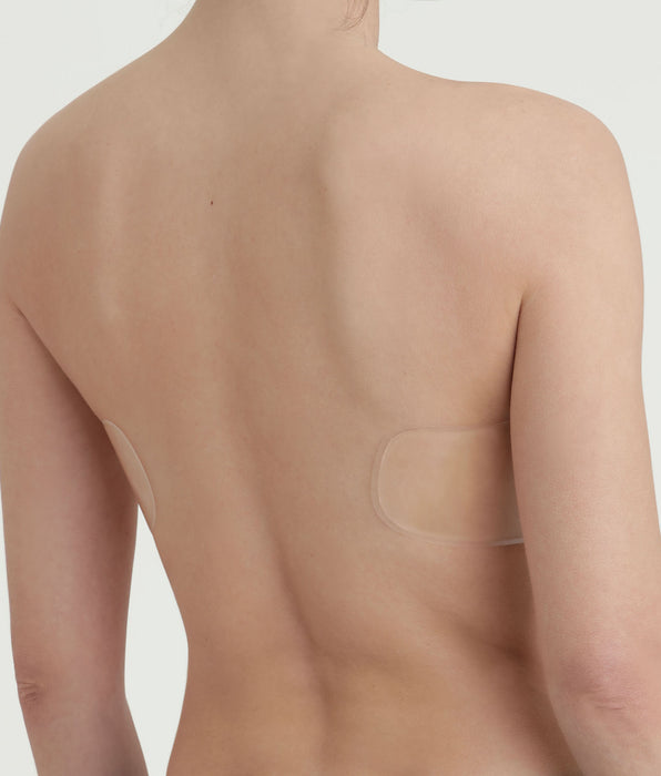 DIM Soutien-gorge bandeau adhésif sans bretelles nude