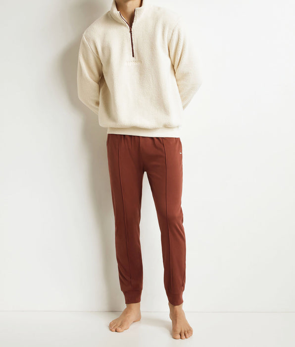 DIM Ensemble pyjama pantalon homme Bordeaux Dim