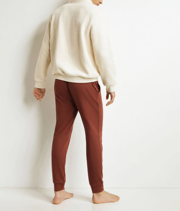 DIM Ensemble pyjama pantalon homme Bordeaux Dim