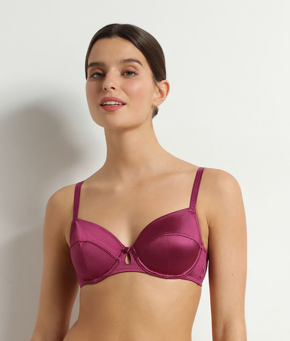 DIM Soutien-gorge corbeille à armatures Fruits des bois Silk Radiance