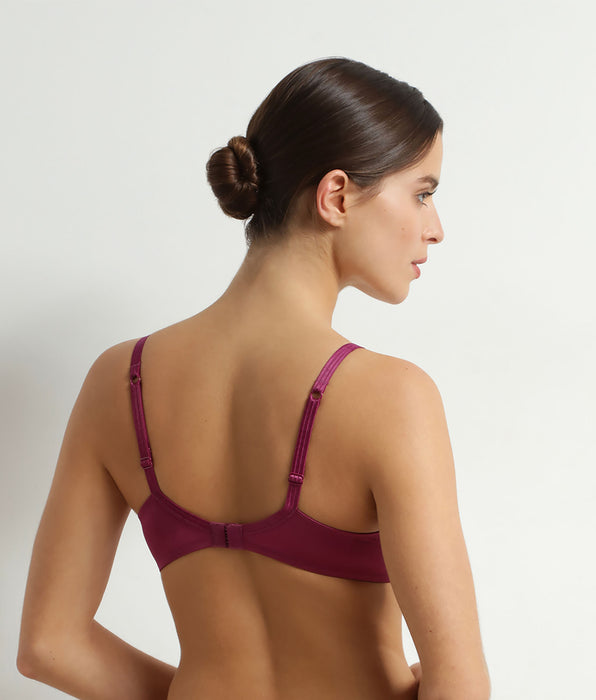 DIM Soutien-gorge corbeille à armatures Fruits des bois Silk Radiance