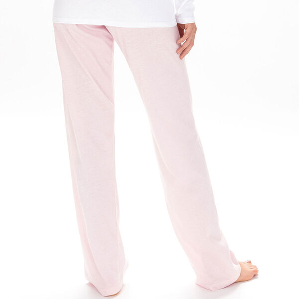 Pantalon de pyjama rose 100% coton Femme