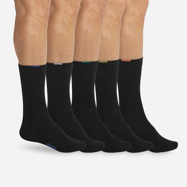 Lot de 5 paires chaussettes noires EcoDIM Homme