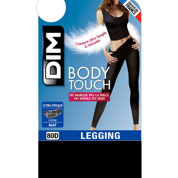 Legging noir Body Touch Ultra Opaque 80D, , DIM