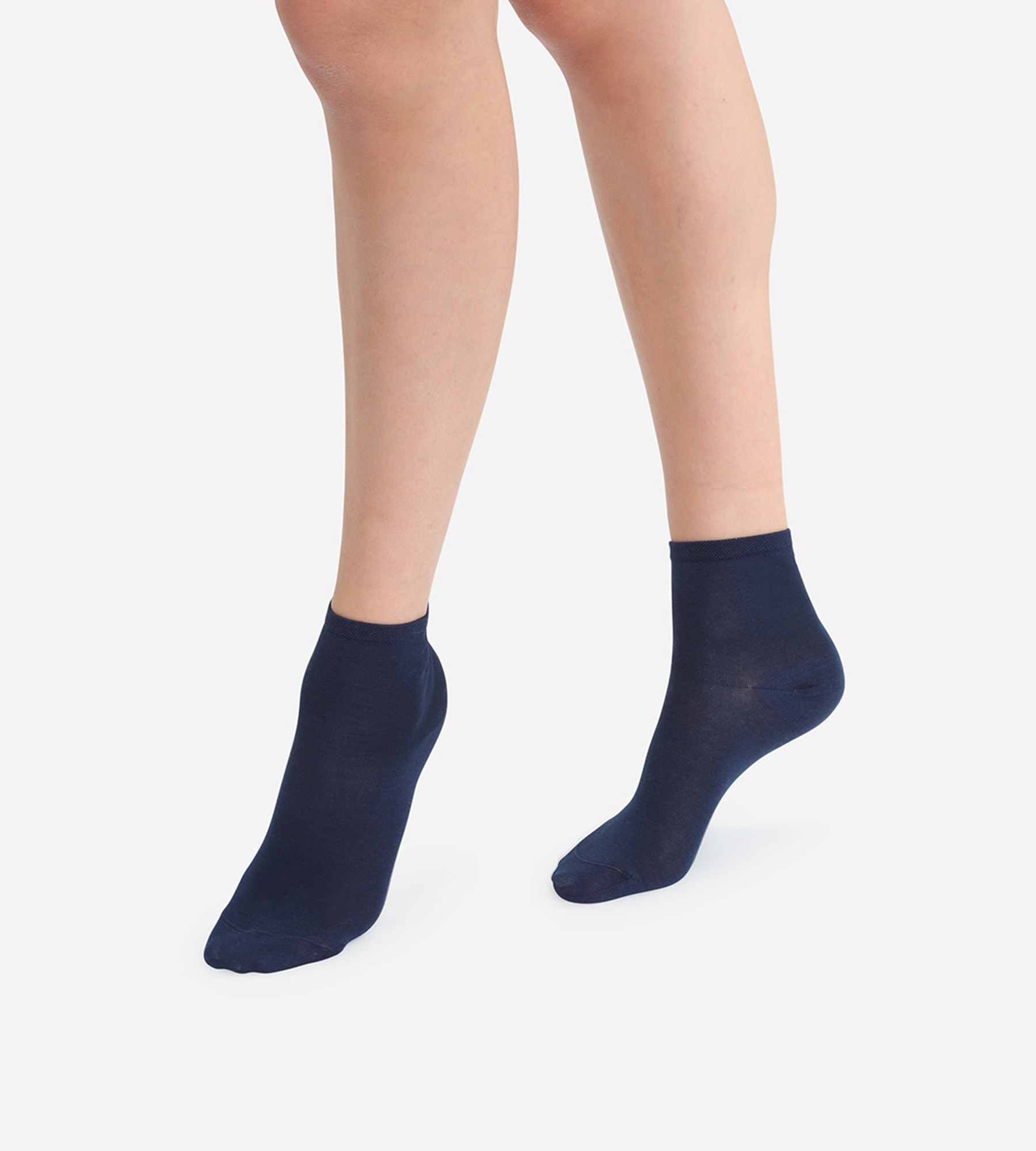 Lot de 2 paires de chaussettes femme Bleu Marine Ultra Resist