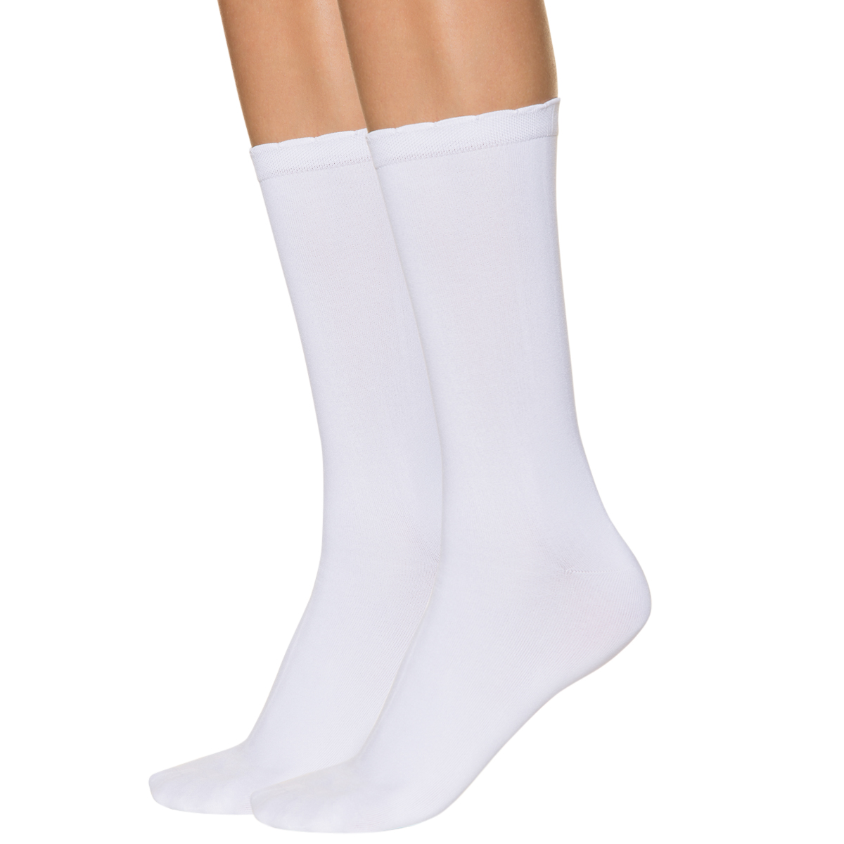 CHAUSSETTES FEMME OPAQUES BLANCHE TU 203290 : Boumba