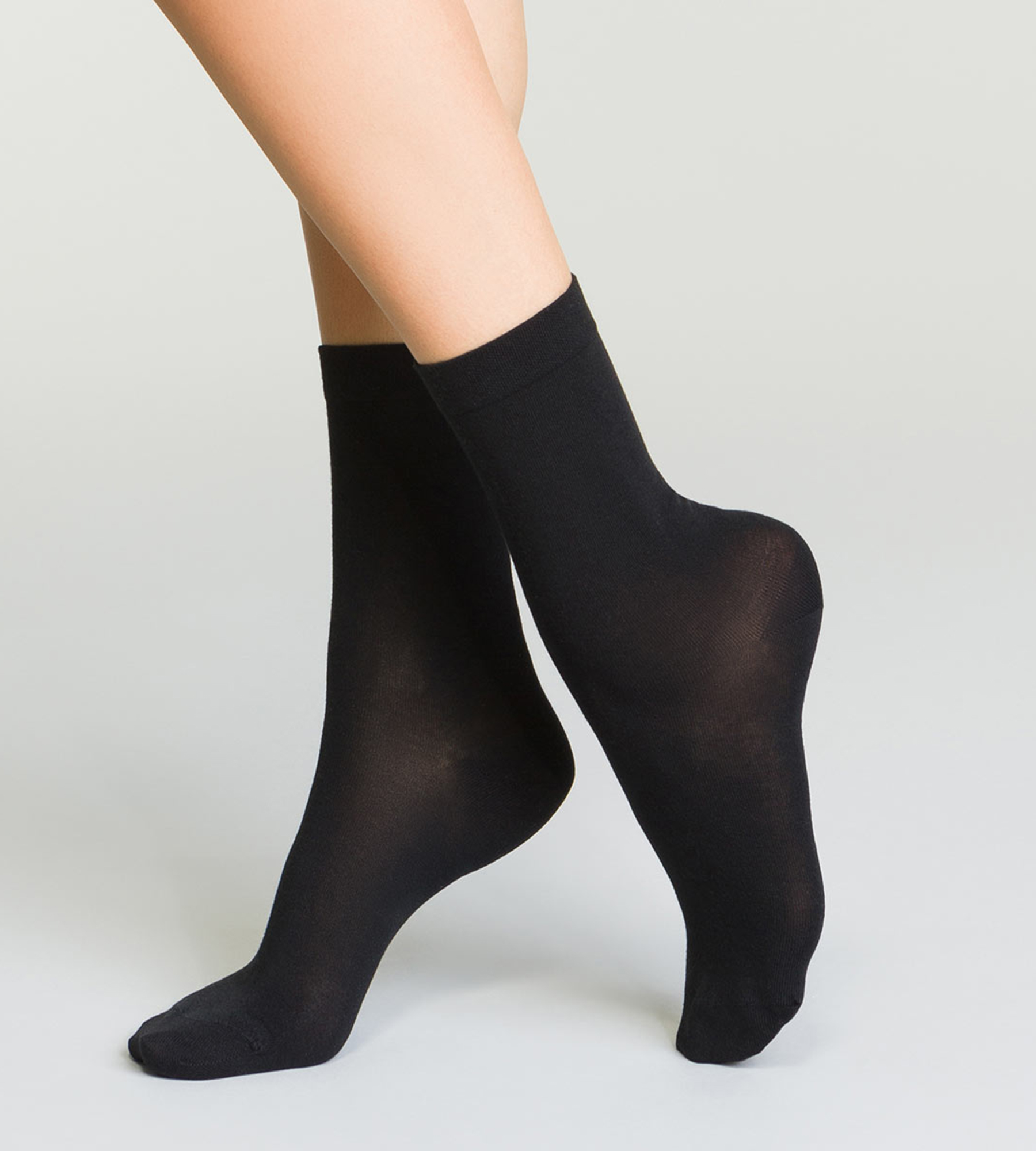 Chaussettes thermo noires Femme